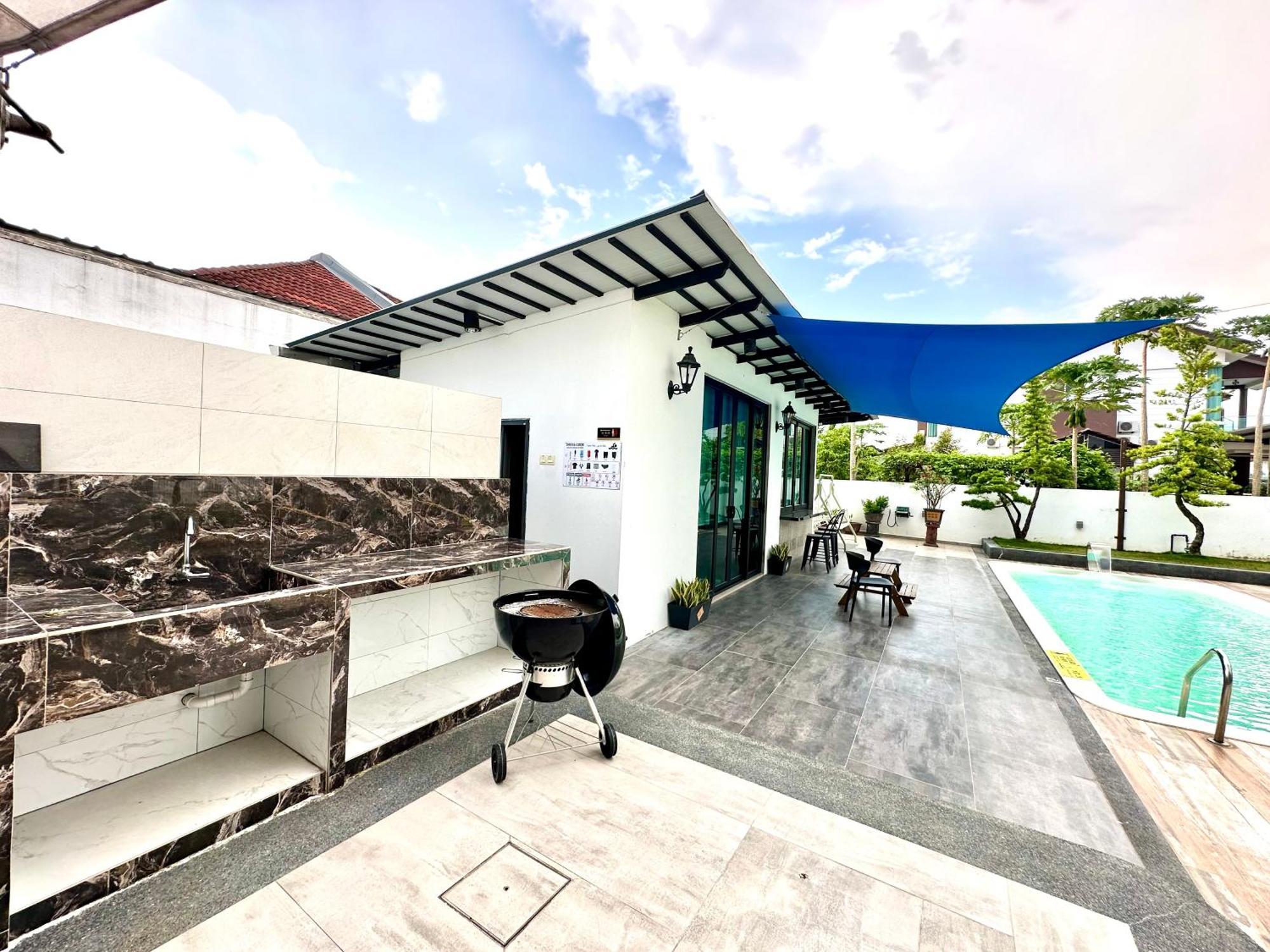 Stylish Villa Alma Simpang Ampat  Exteriér fotografie